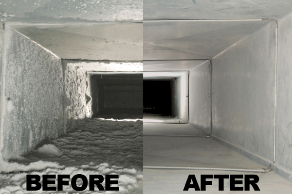 Duct cleaning improves your families air quality.